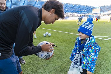 Александр Трубников исполнил мечту юного футболиста